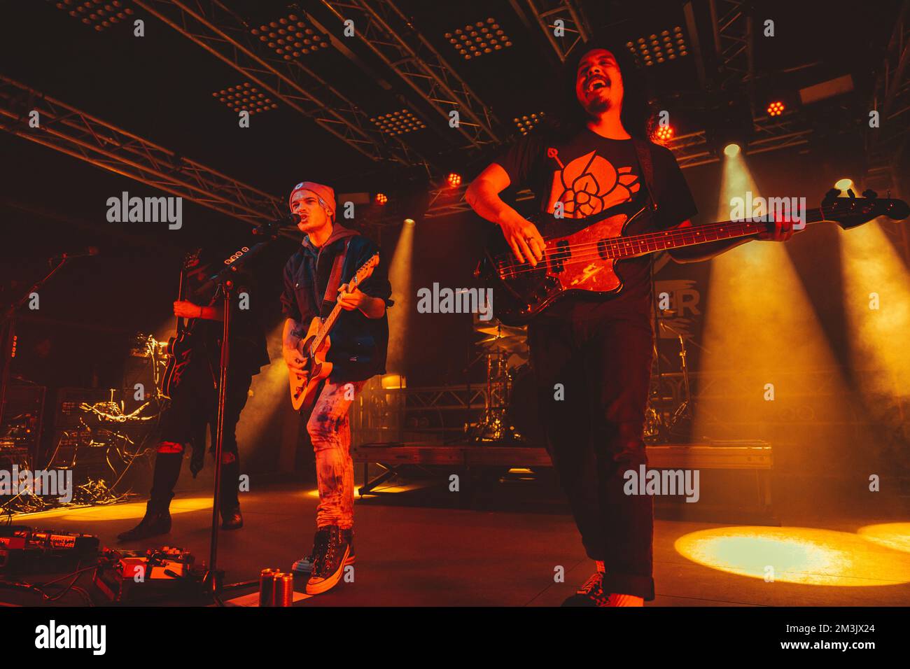 Milan, Italy, 15th Dec 2022. American hard rock band Badflower perform live at Circolo Magnolia in Segrate, Milan, Italy. Credits: Maria Laura Arturi/Alamy Live News Stock Photo