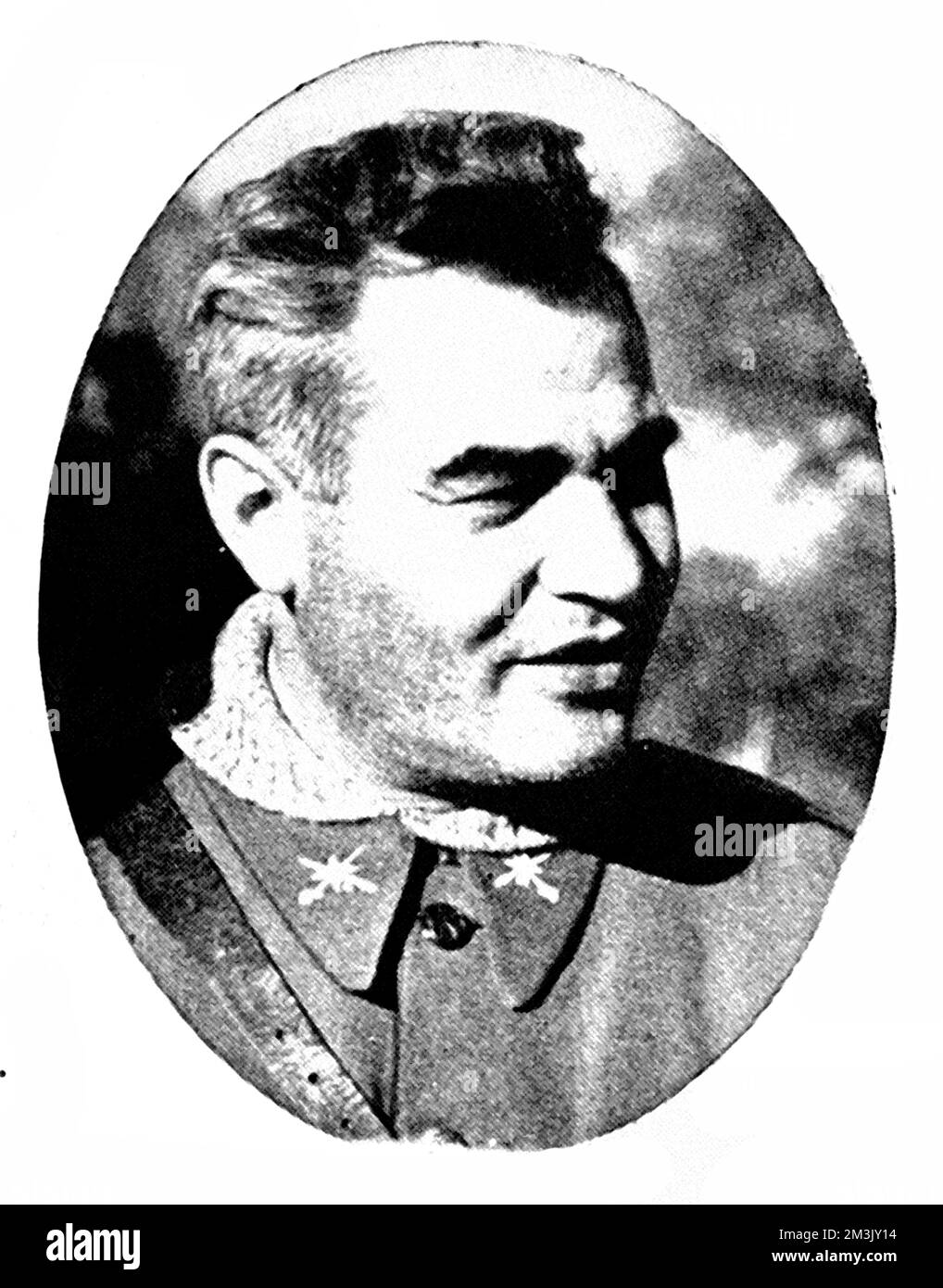 Photographic portrait of General Emilio Kleber, Commander of the 11 International Brigade during the Spanish Civil War, pictured near Madrid in 1937.      The International Brigade was made up of volunteers from all over Europe and North America, who went to Spain to fight for the Republican Government.     Date: 1937 Stock Photo