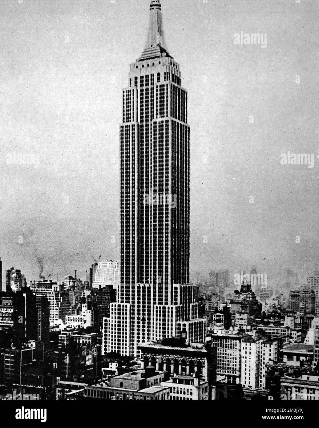 Empire State Building, New York. At 1250 foot high, it was then the