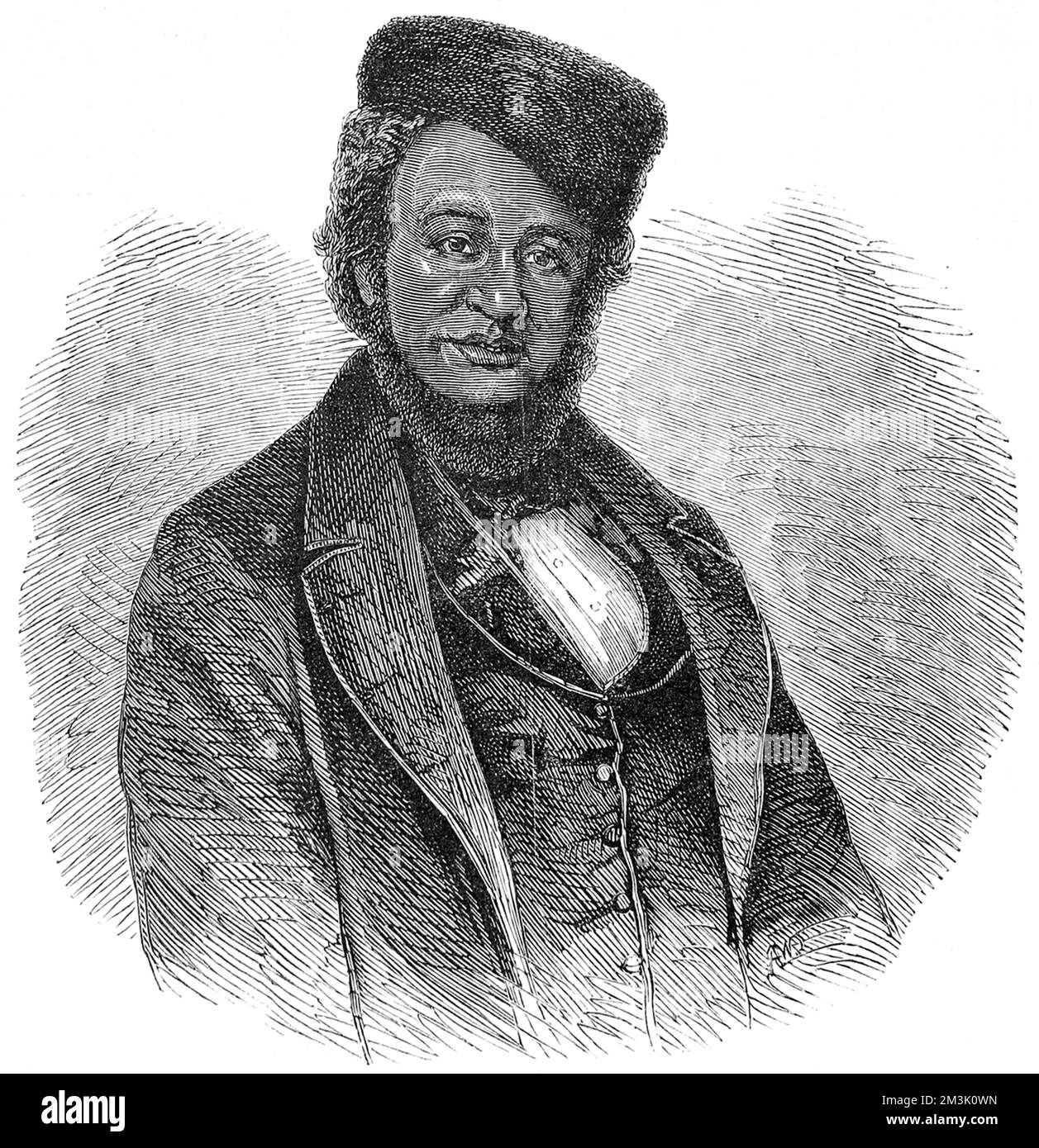 John Anderson, a slave who escaped from the USA to Canada and freedom.  During his escape he killed Seneca P. Digges, but the Canadian authorites were reluctant to send him back to the USA, as he was a free man in Canada. Stock Photo