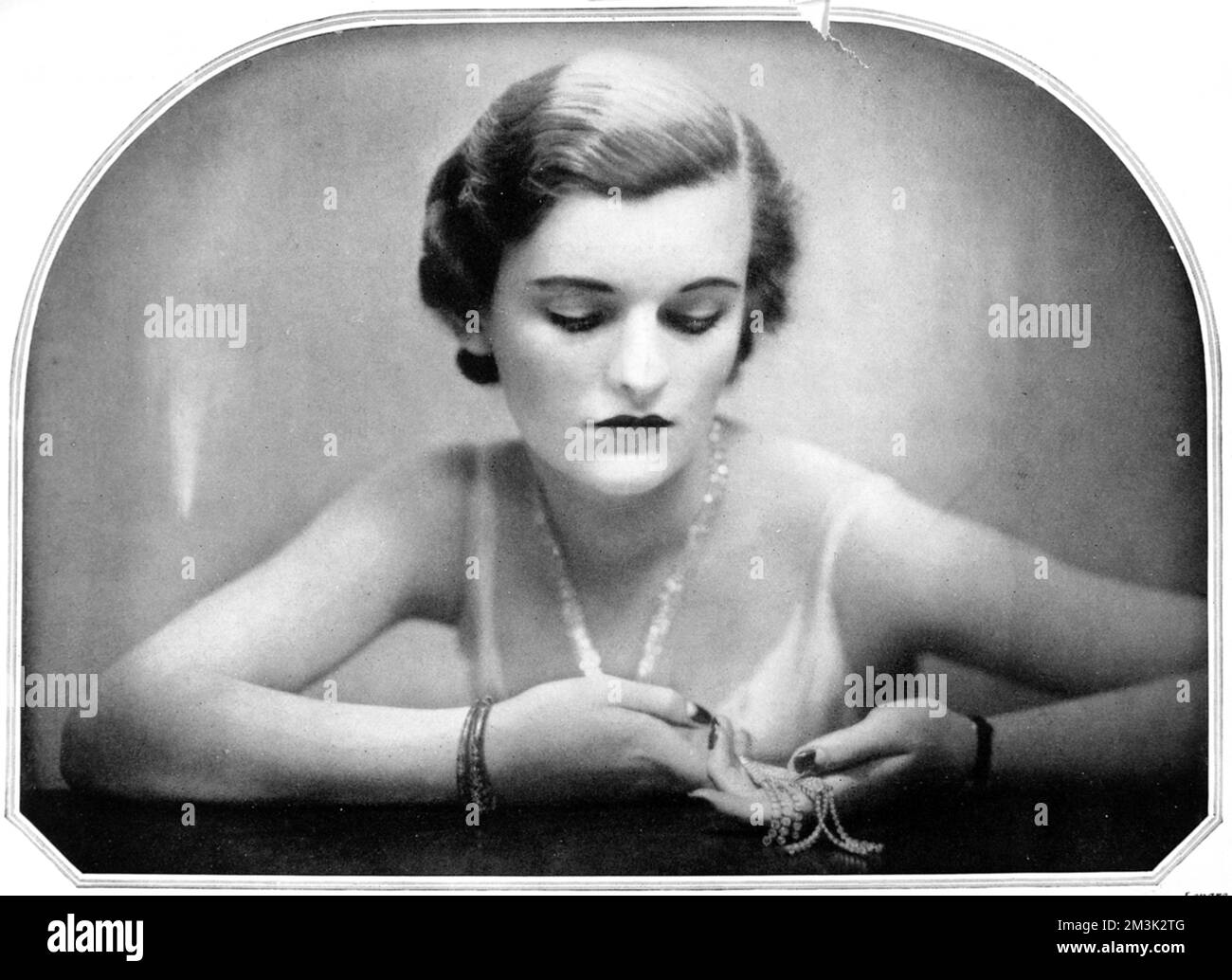 Margaret Whigham (1912 - 1993), later Mrs Charles Sweeny and then the infamous Duchess of Argyll.     Date: 1931 Stock Photo