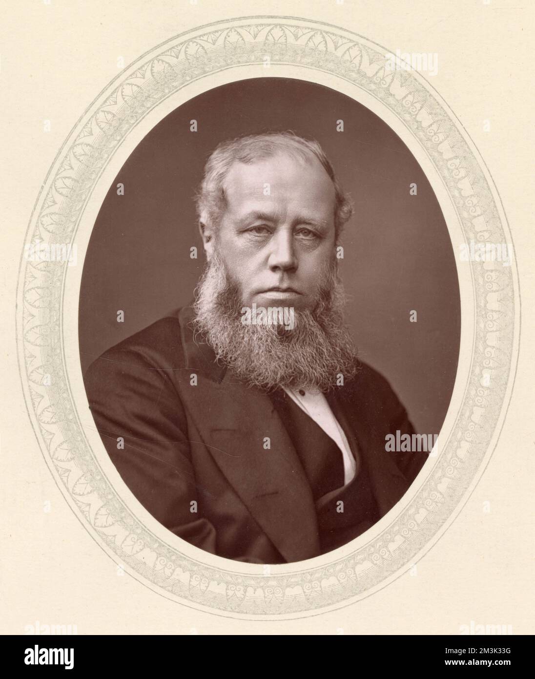Sir Richard Baggallay (1816 - 1888), Judge of the Supreme Court of Appeal. Stock Photo