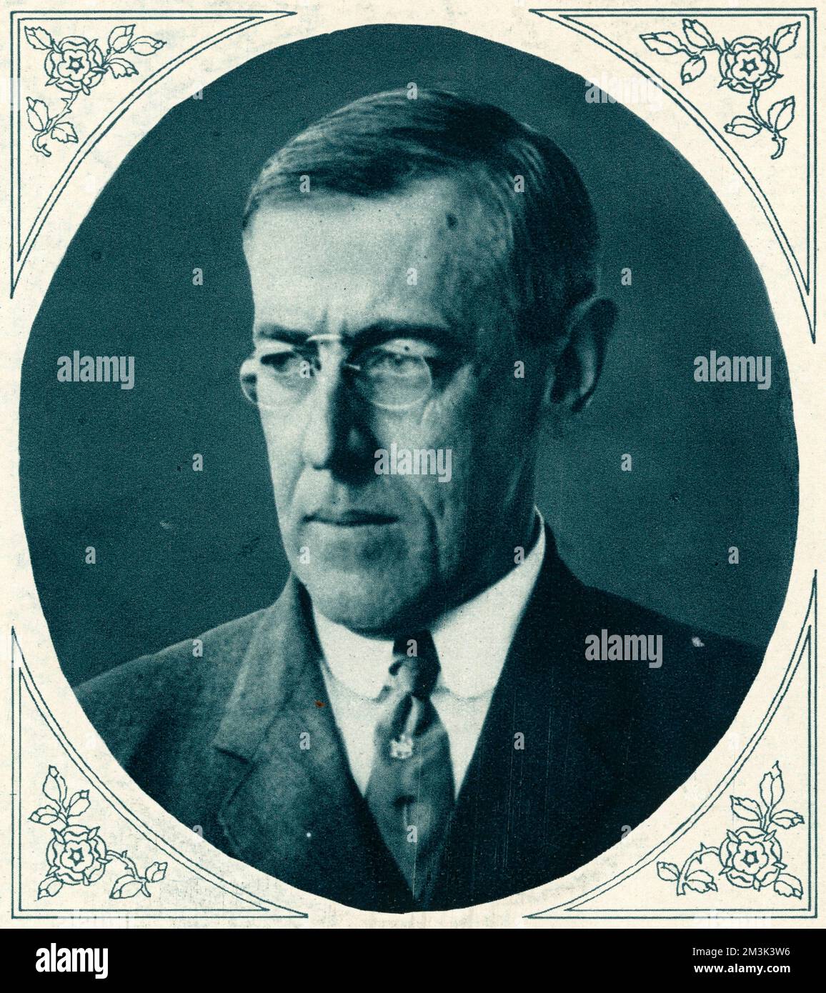 President Wilson Stock Photo