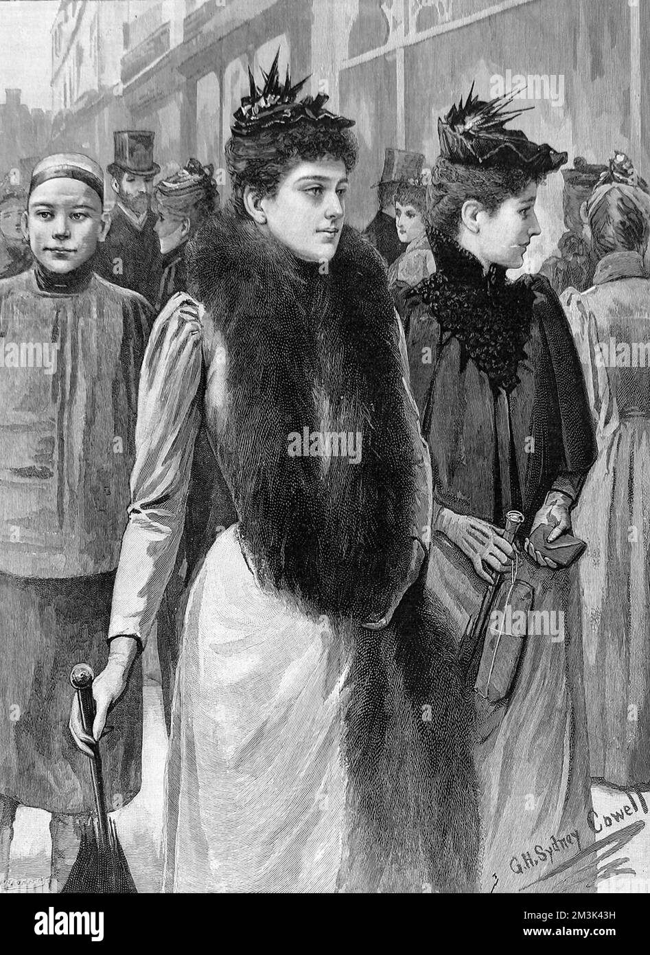 1890s fashion hi-res stock photography and images - Alamy