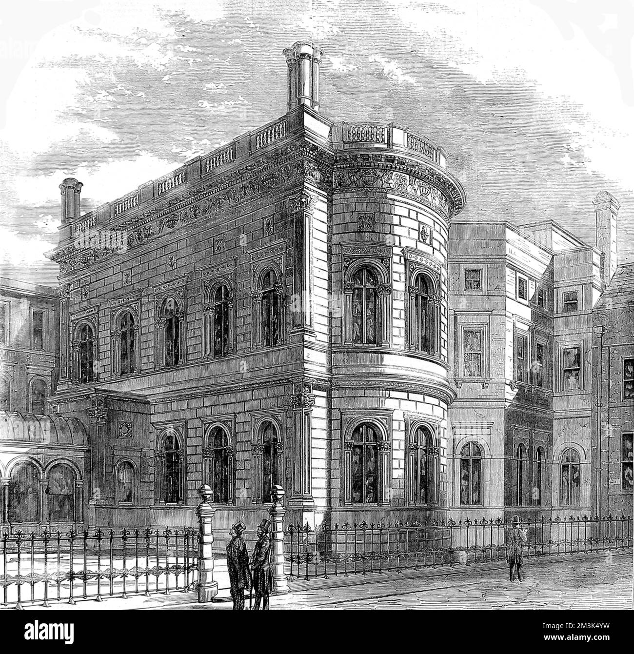 Exterior of the hall of the Clothworkers' Company, one of the City