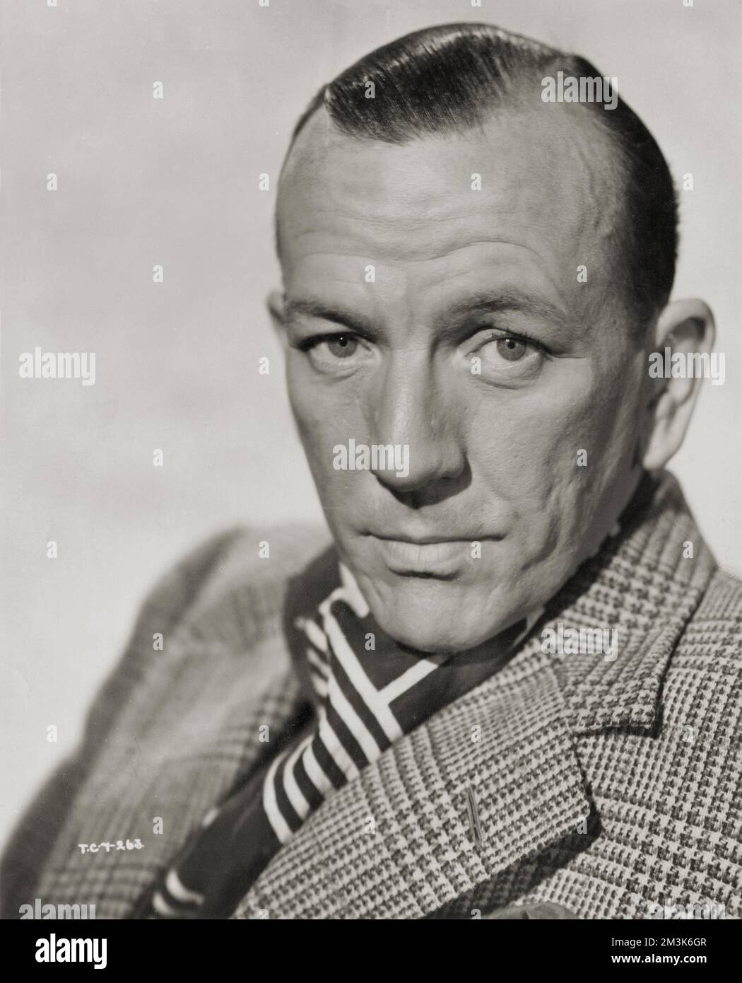 Photographic portrait of Noel Coward (1899-1973), the English playwright, actor and composer, in 1942, shortly after the release of 'In Which We Serve'. Stock Photo