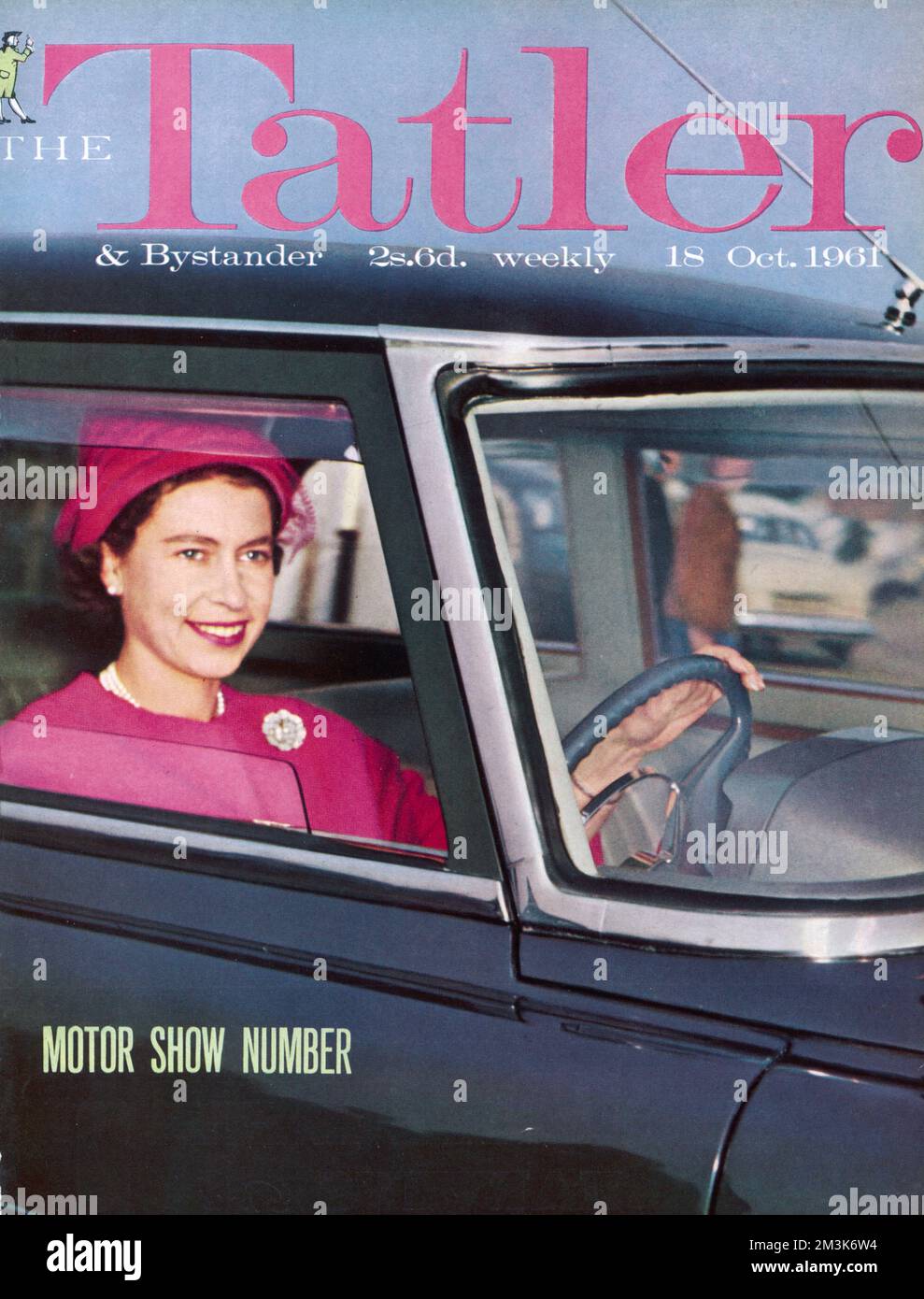 The Tatler front cover featuring a photograph of Queen Elizabeth II at
