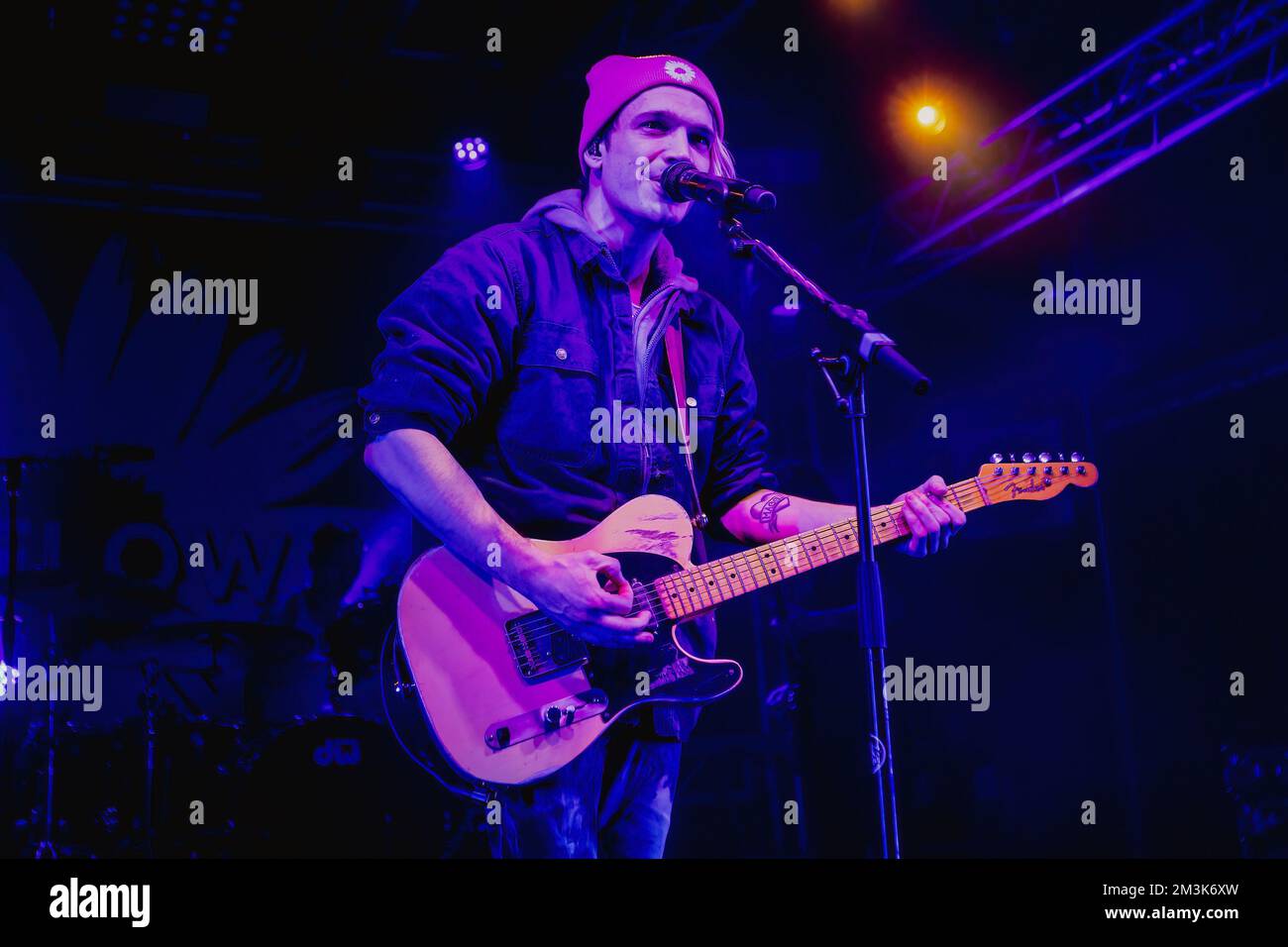 Milan, Italy. 15th Dec, 2022. Josh Katz of Badflower performs live at Circolo Magnolia in Milan. (Photo by Mairo Cinquetti/SOPA Images/Sipa USA) Credit: Sipa USA/Alamy Live News Stock Photo