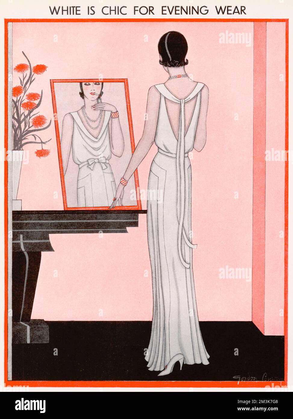 Evening gown 1920s hi-res stock photography and images - Alamy