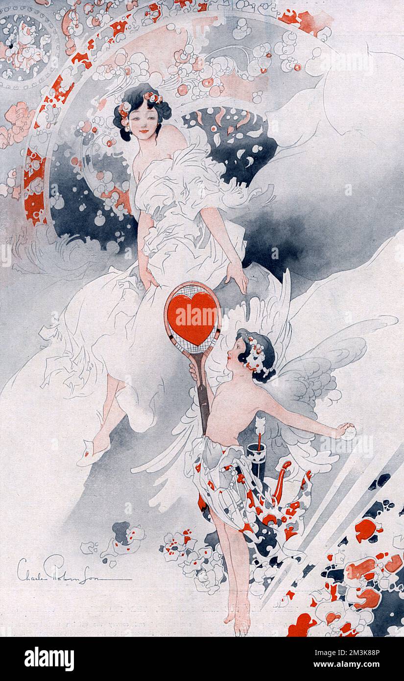 Colour illustration by Charles Robinson Stock Photo Alamy