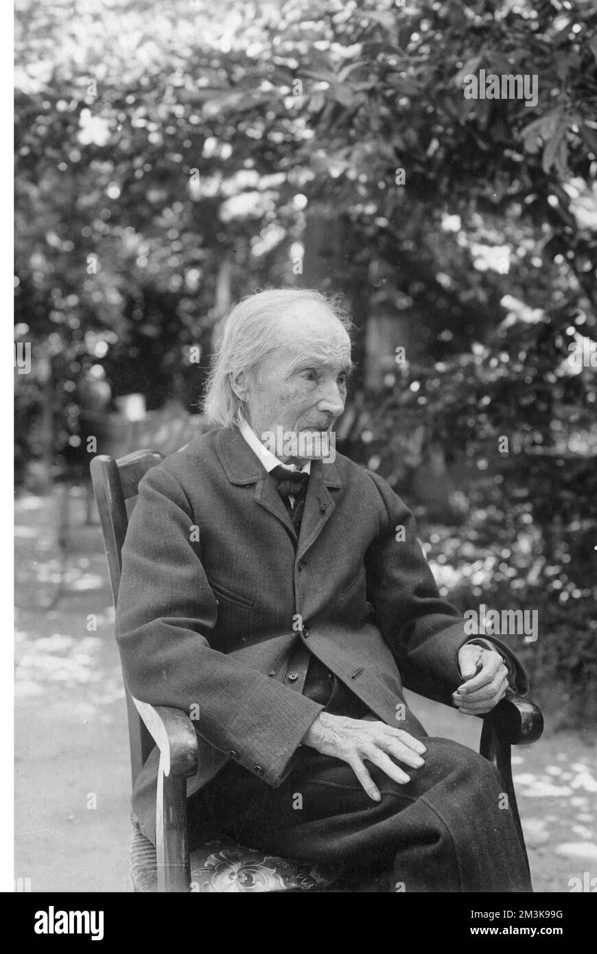 Jean Henri Fabre (1823-1915) French entomologist who wrote a series of texts known as the Souvenirs Entomologiques Stock Photo