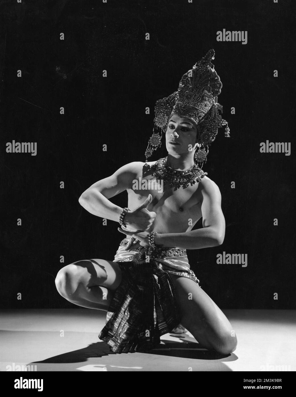 Ram Gopal (1917-2003) Indian ballet dancer Stock Photo