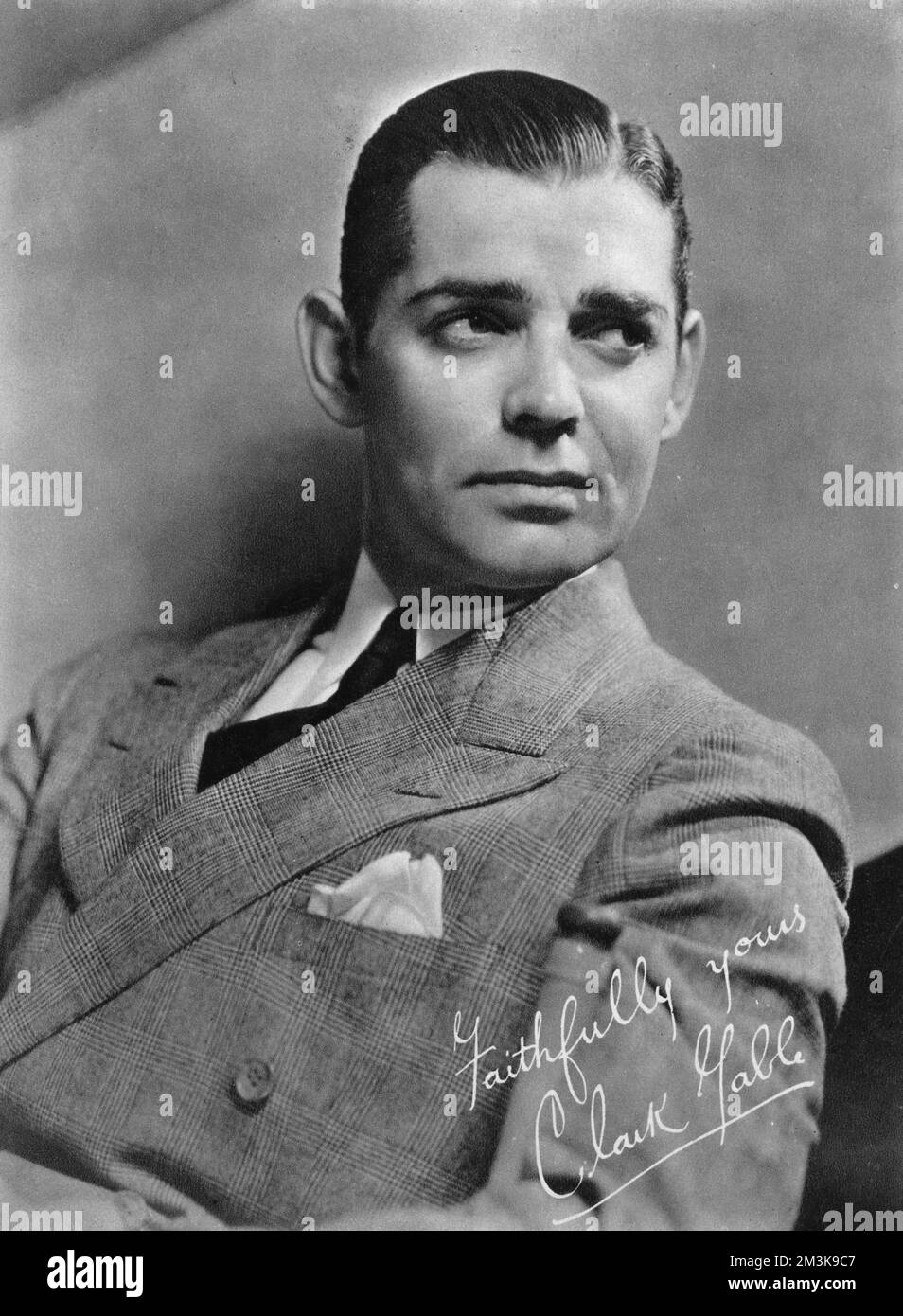 Clark Gable Stock Photo