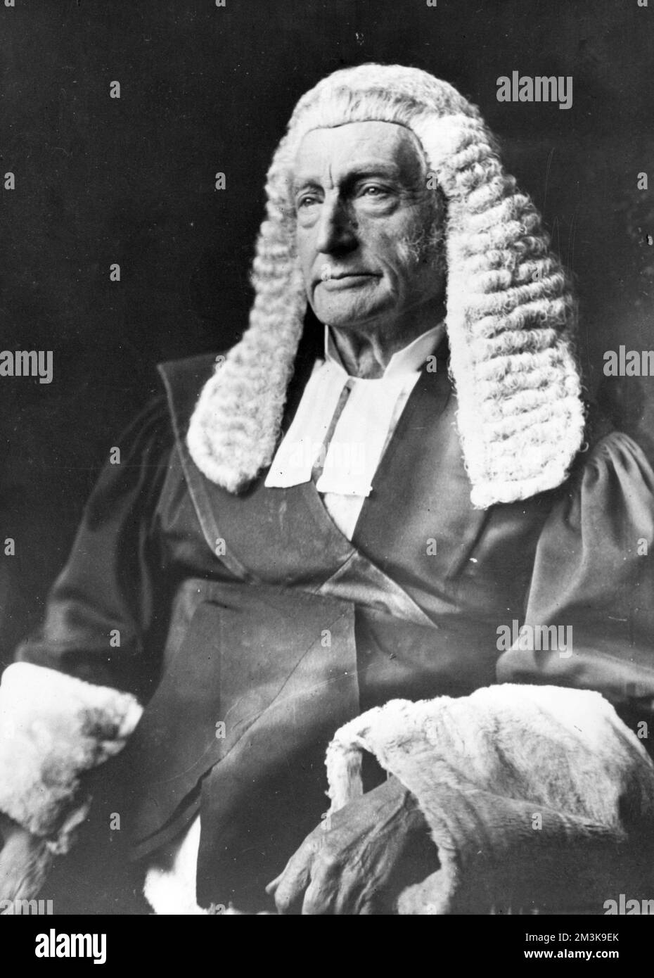 Justice William Grantham (1835-1911) British Conservative politician and judge of the Queen's Bench Division Stock Photo