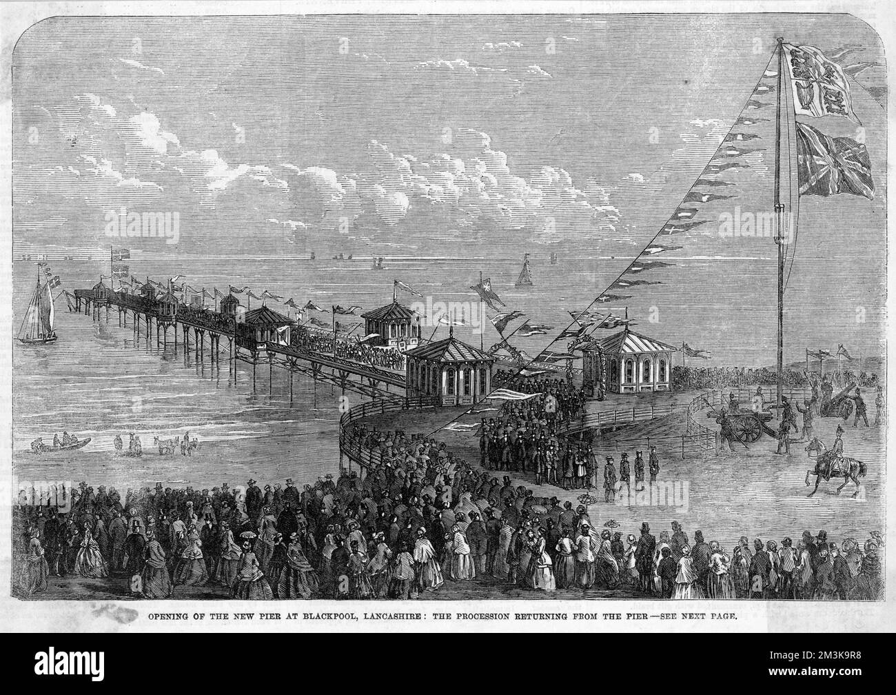 BLACKPOOL, NEW PIER Stock Photo - Alamy