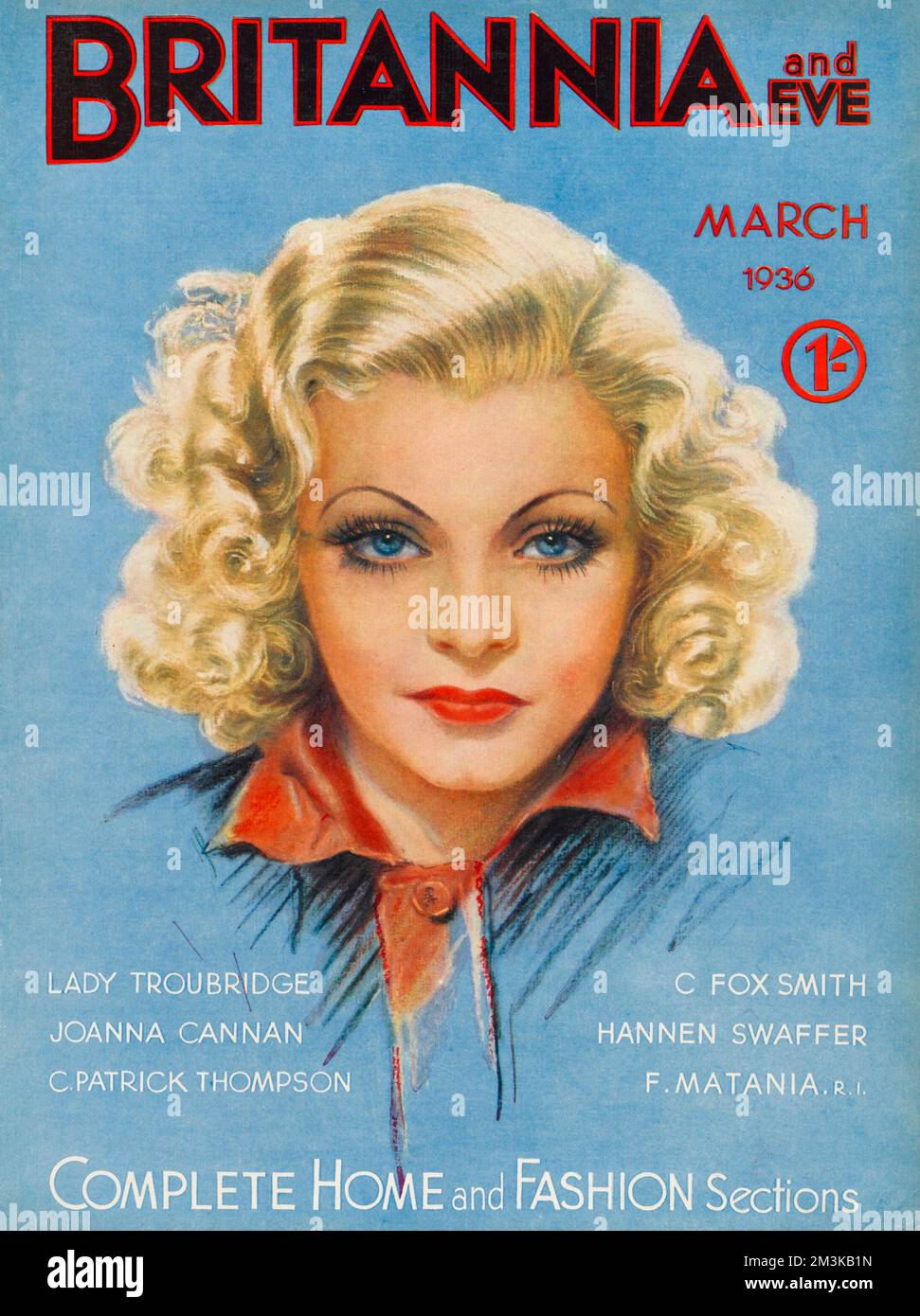 Beautiful young woman 1930s hi-res stock photography and images - Alamy