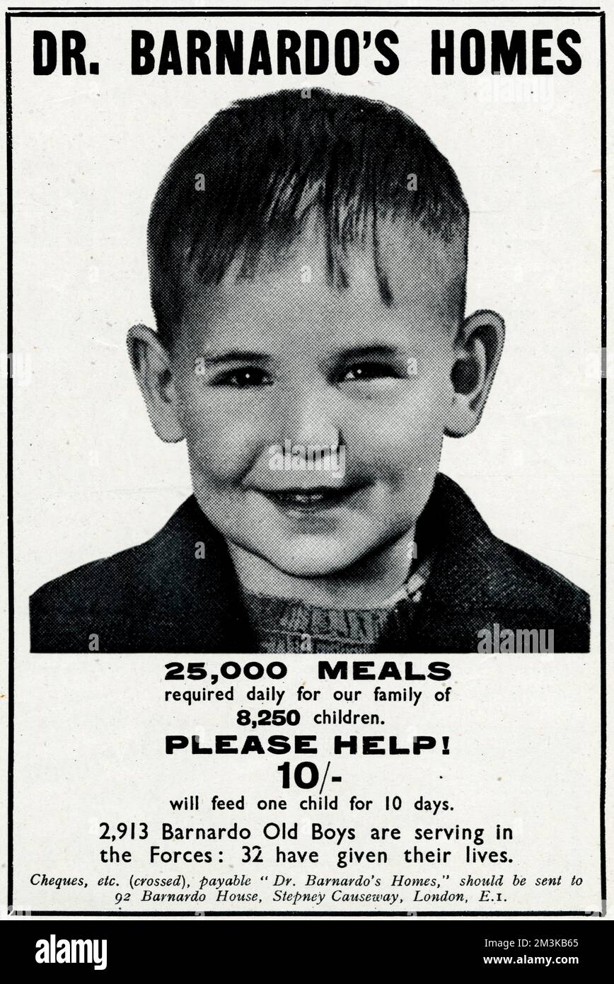 Barnardos advert hi-res stock photography and images - Alamy