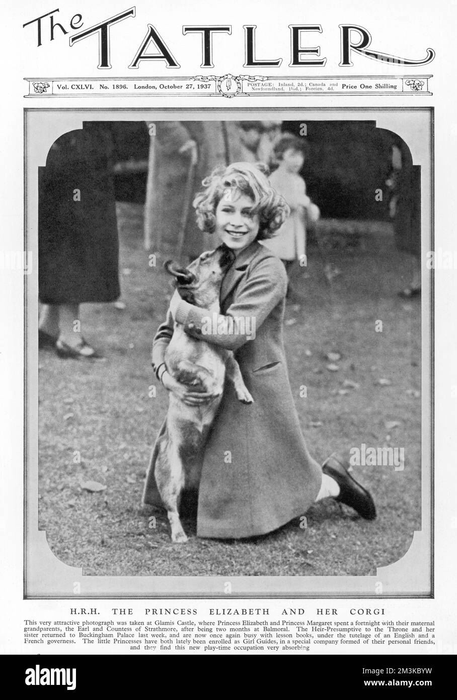 Princess elizabeth dog 1937 hires stock photography and images Alamy