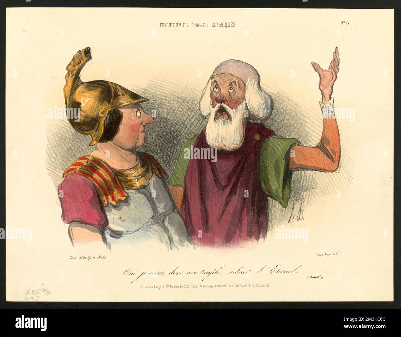 Oui Je Viens Dans Son Temple Honoré Daumier 1808 1879