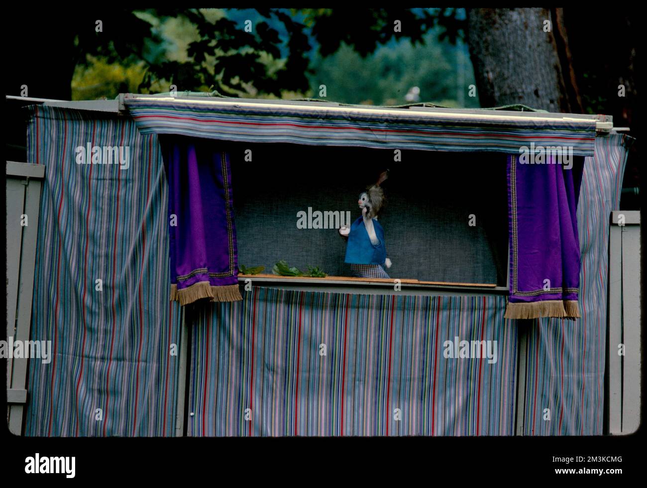 Outdoor puppet theater with rabbit puppet, British Columbia , Puppet ...