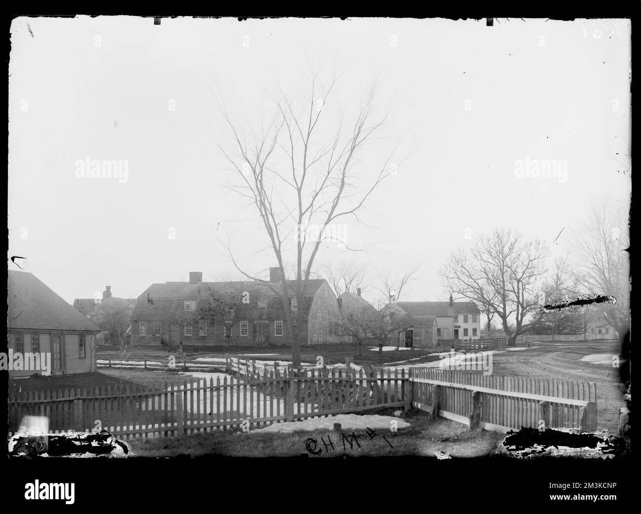 Outdoor scene of buildings or Alms House on Short Street , Buildings ...