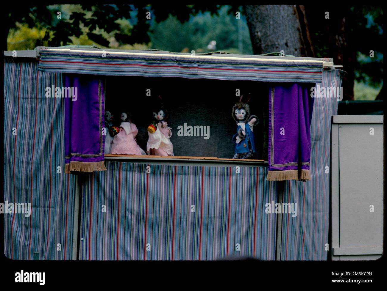Outdoor puppet theater with rabbit puppets, British Columbia , Puppet ...