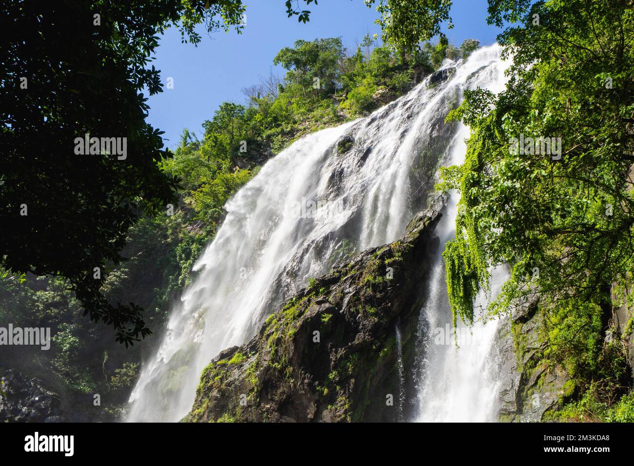 Klong Lan Waterfall, Kamphaeng Phet Province, Thailand Stock Photo