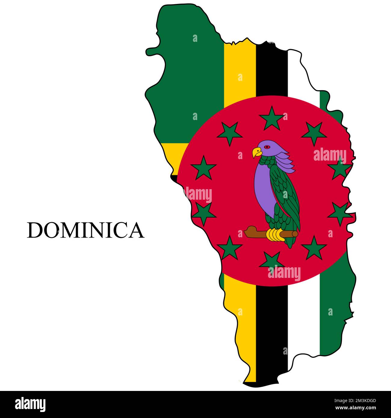 Dominica Cut Out Stock Images & Pictures - Alamy