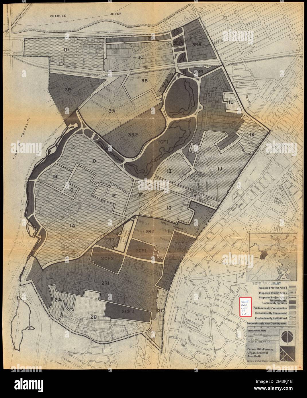 Parker HillFenway urban renewal area r48 development areas , Fenway