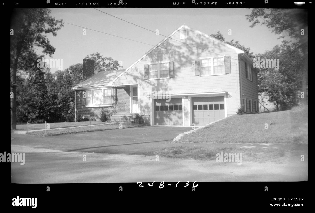 Parker Road 136 , Houses. Needham Building Collection Stock Photo Alamy