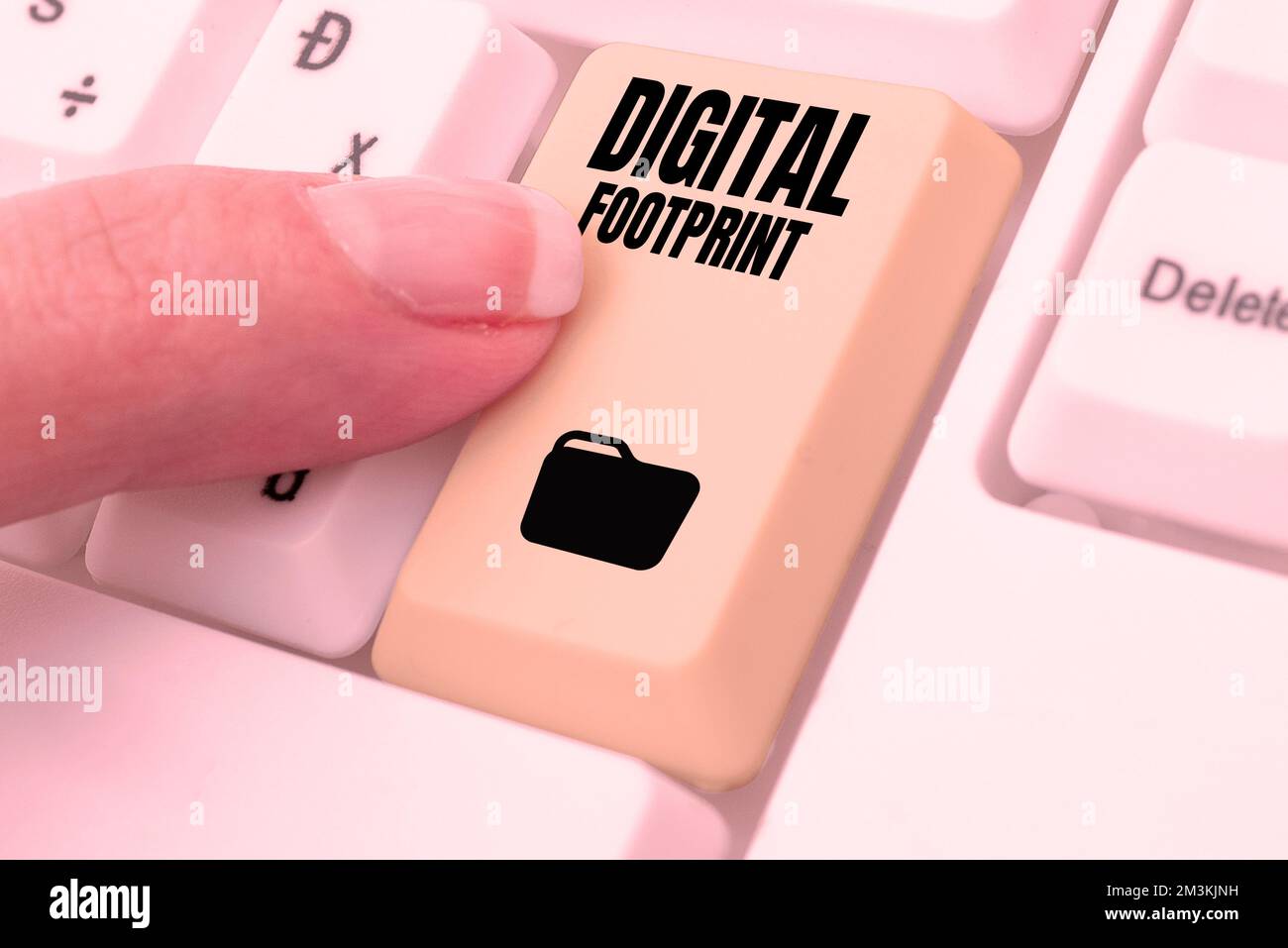 Inspiration showing sign Digital Footprint. Word Written on uses