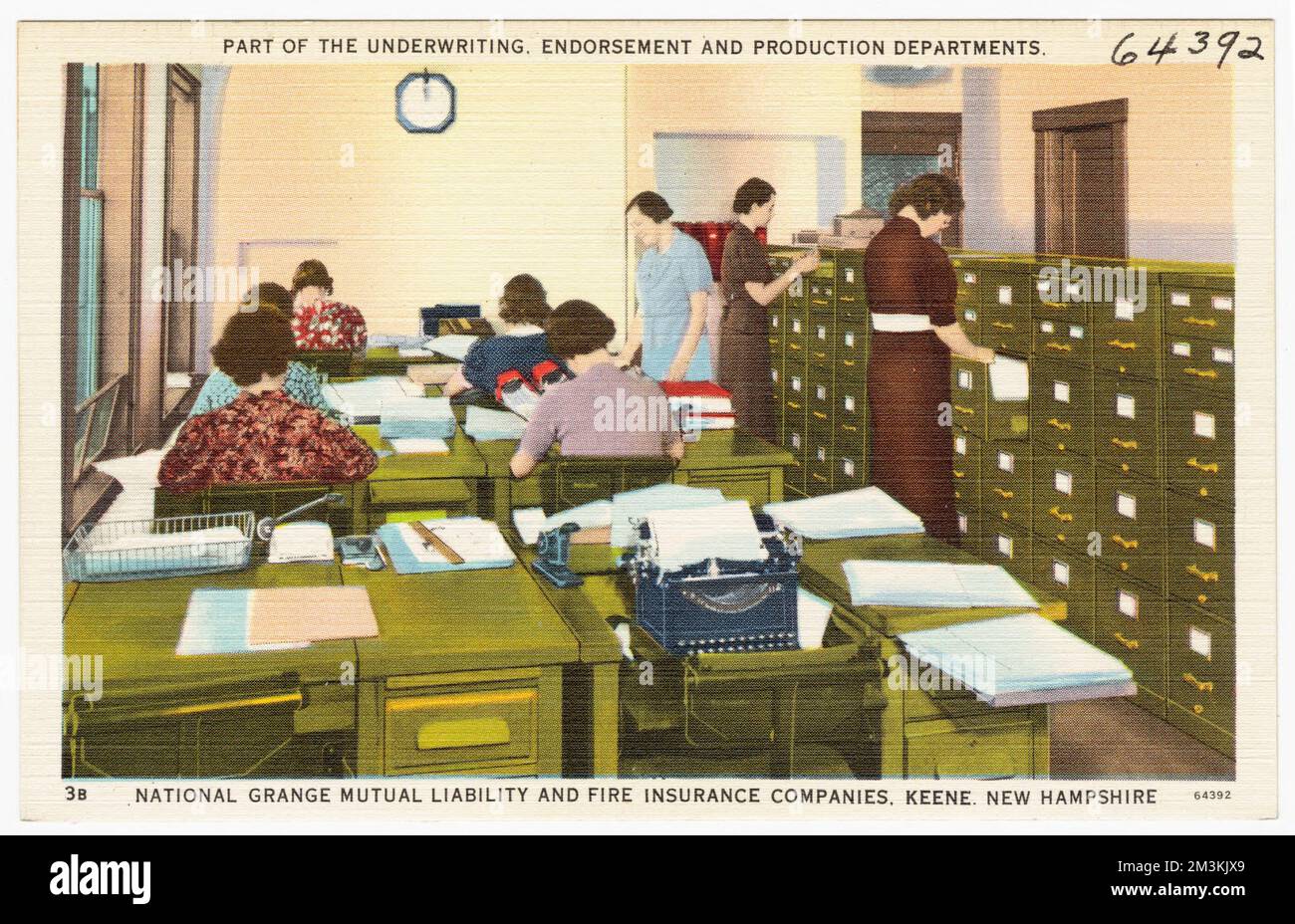 Part of the underwriting, Endorsement and Production departments