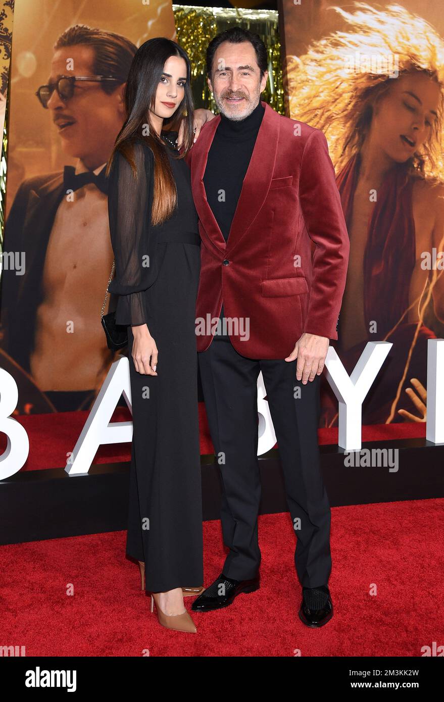 Los Angeles, USA. 15th Dec, 2022. Demian Bichir and Victoria Aletta ...