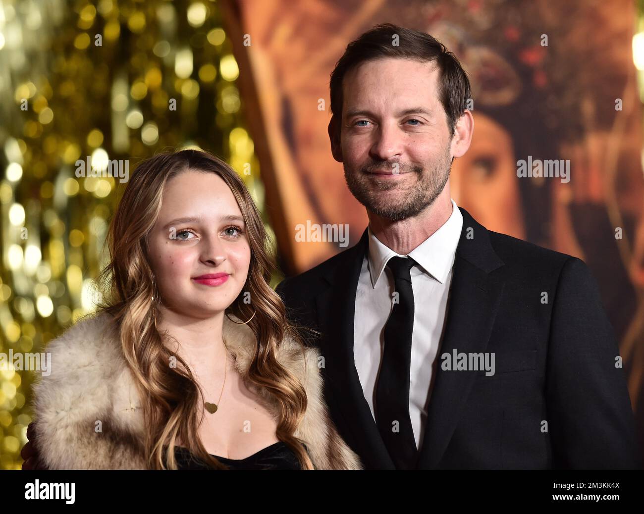 Los Angeles, USA. 15th Dec, 2022. Tobey Maguire and Ruby Sweetheart