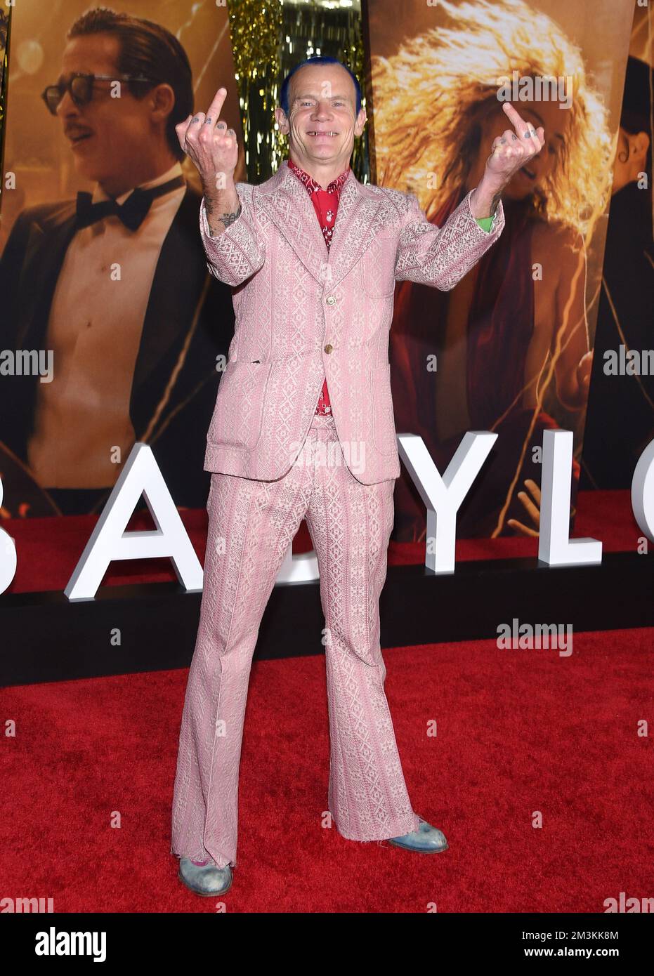 Los Angeles, USA. 15th Dec, 2022. Flea, Michael Peter Balzary arriving to Paramount Pictures global premiere screening of “Babylon” held at the Academy Museum of Motion Pictures in Los Angeles, CA on December 15, 2022. © OConnor / AFF-USA.com Credit: AFF/Alamy Live News Stock Photo