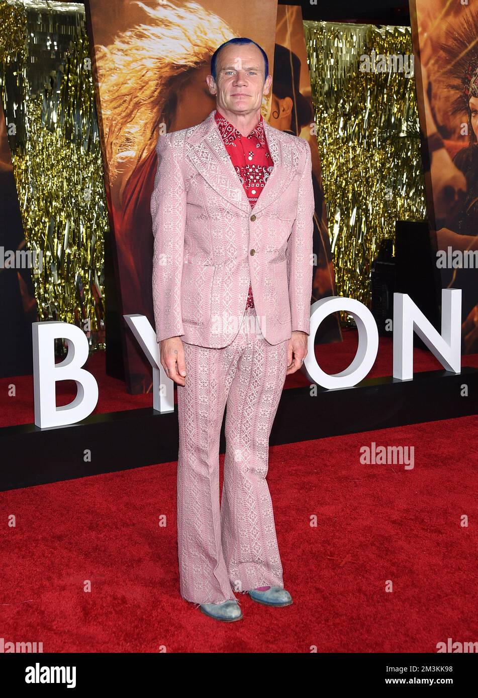 Los Angeles, USA. 15th Dec, 2022. Flea, Michael Peter Balzary arriving to Paramount Pictures global premiere screening of “Babylon” held at the Academy Museum of Motion Pictures in Los Angeles, CA on December 15, 2022. © OConnor / AFF-USA.com Credit: AFF/Alamy Live News Stock Photo