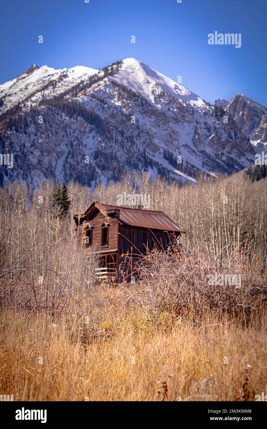 Sitting desolate near Aspen, Colorado one can find an old western ghost