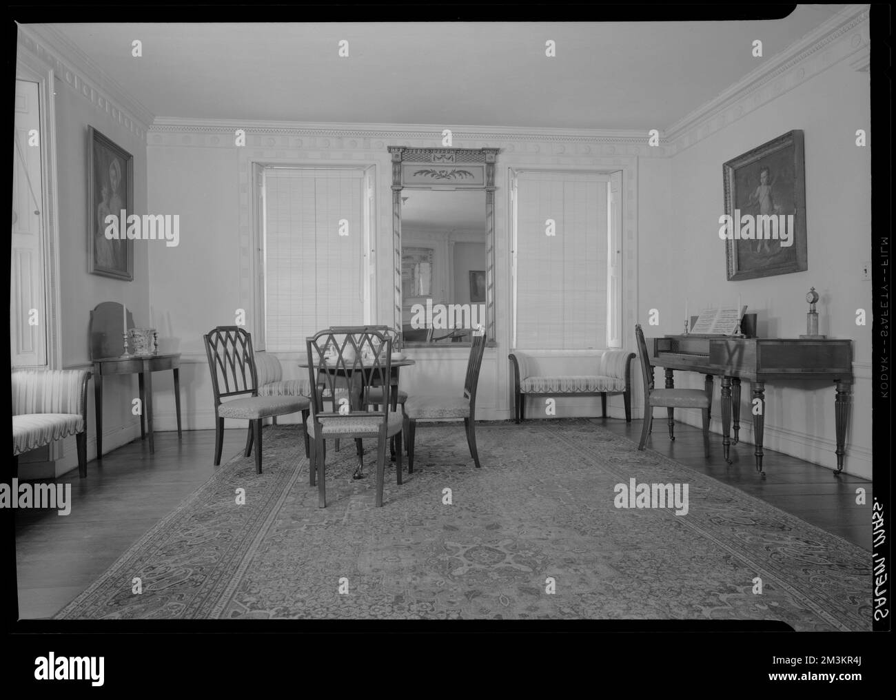 PeirceNichols House, Salem interior, drawing room , Drawing rooms