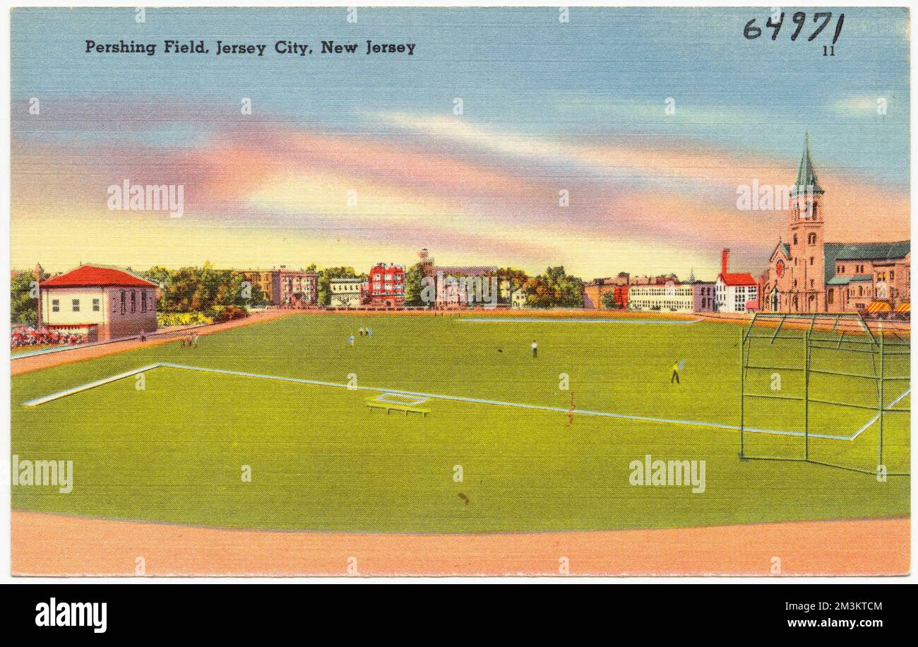 Pershing Field, Jersey City, New Jersey , Sports & recreation facilities, Tichnor Brothers