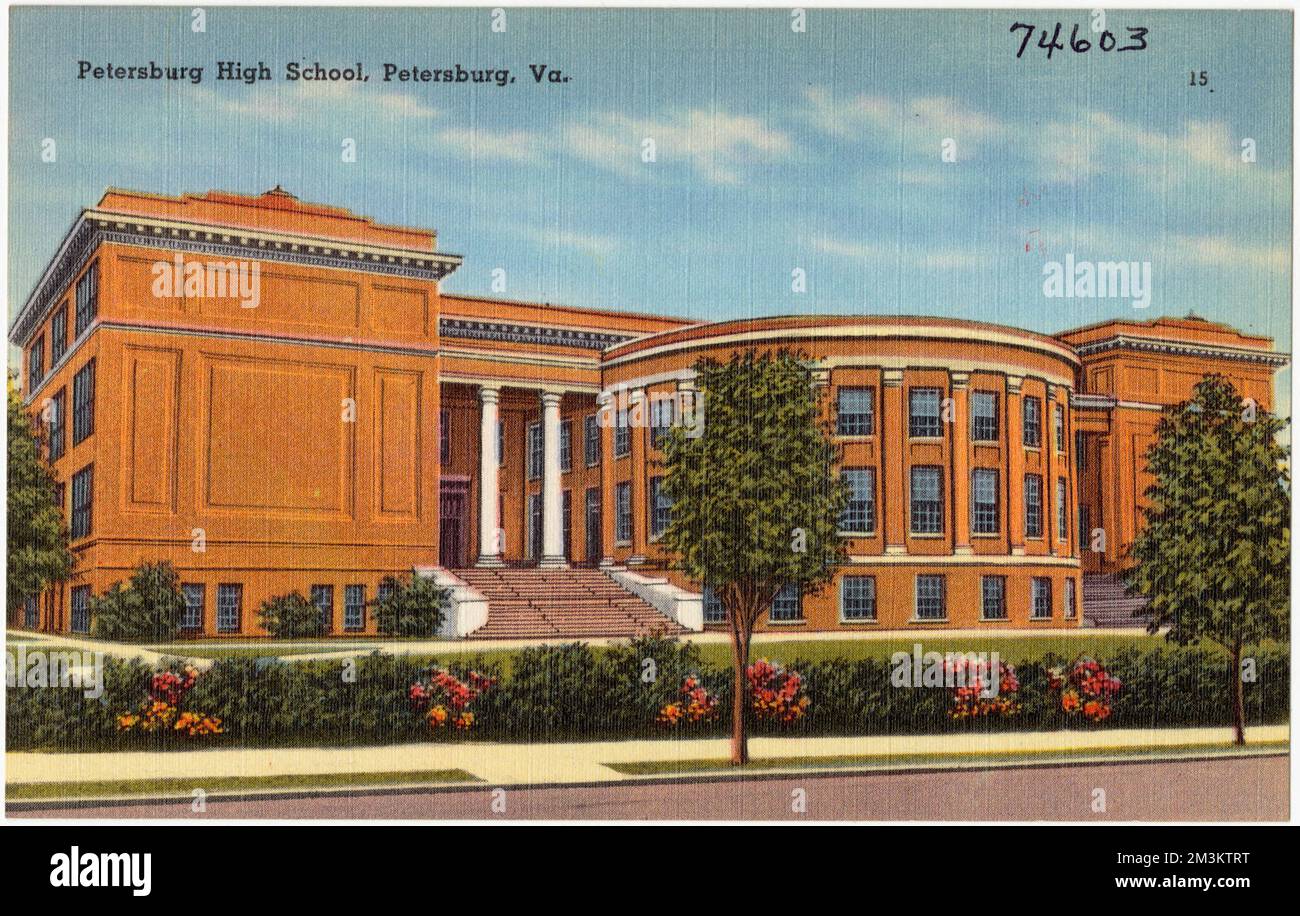 Petersburg High School, Petersburg, Va. , Schools, Tichnor Brothers