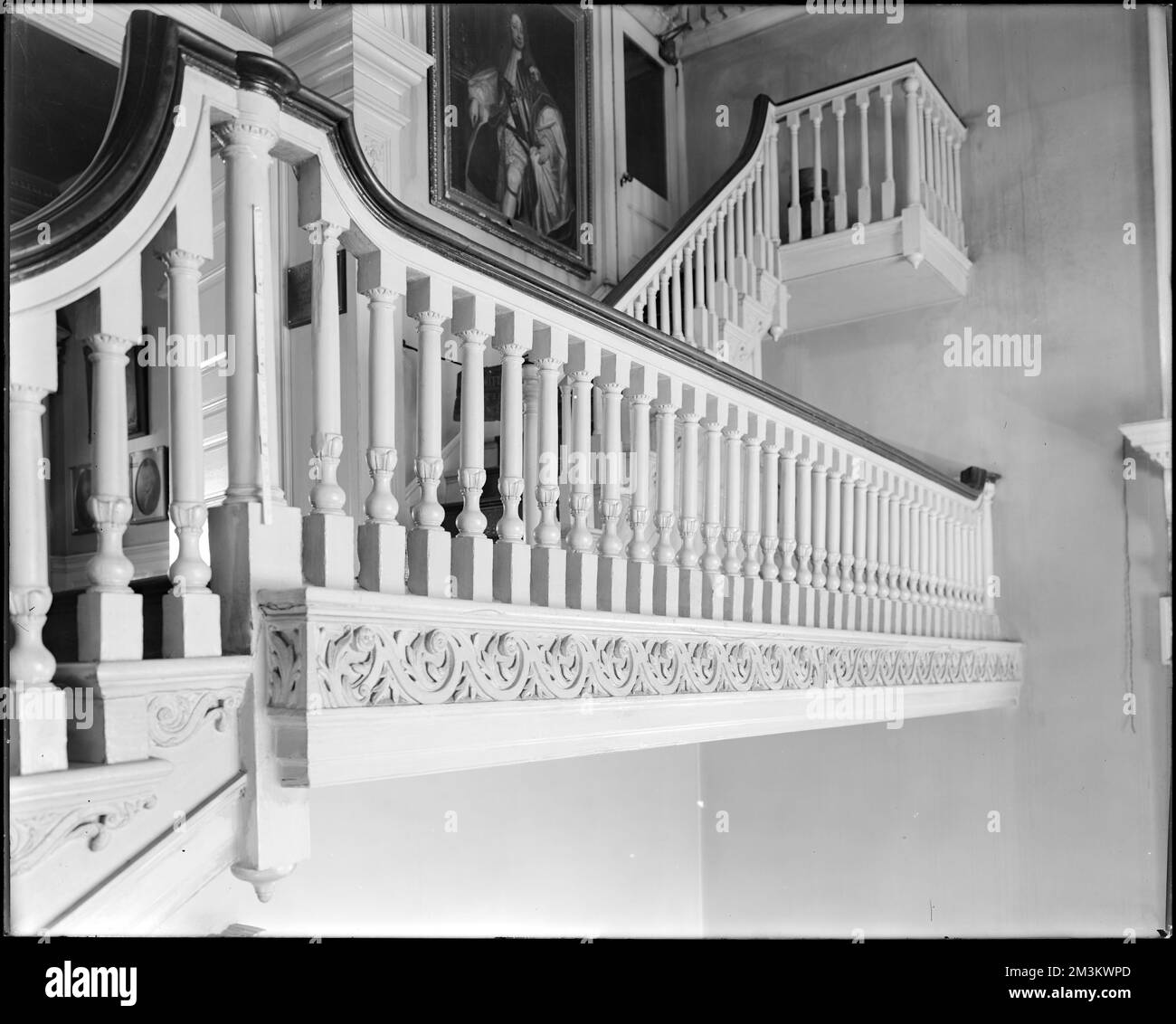 Government Building Railing Philadelphia, Pennsylvania, 520 Chestnut Street, interior detail ...