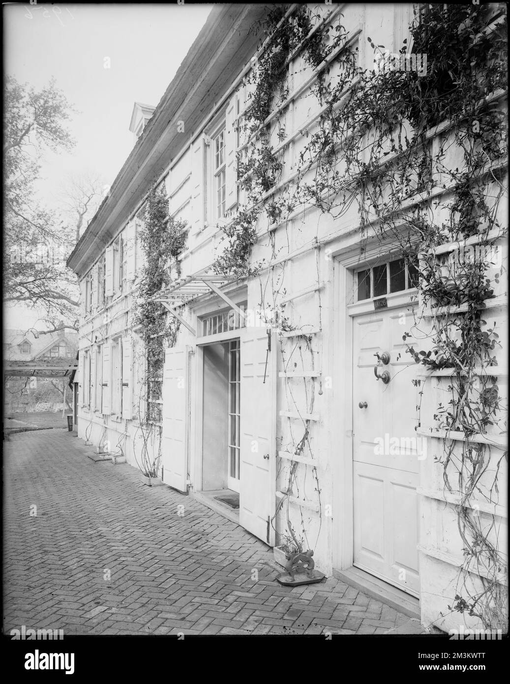 Philadelphia, Pennsylvania, 6026 Germantown Avenue, Wyck house , Houses