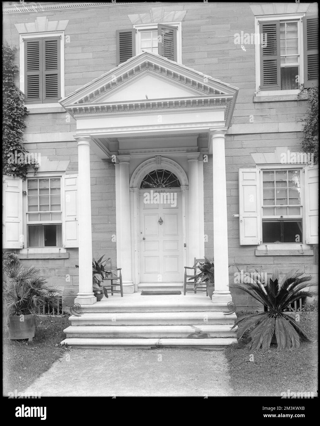 Philadelphia, Pennsylvania, 6430 Germantown Avenue, exterior detail