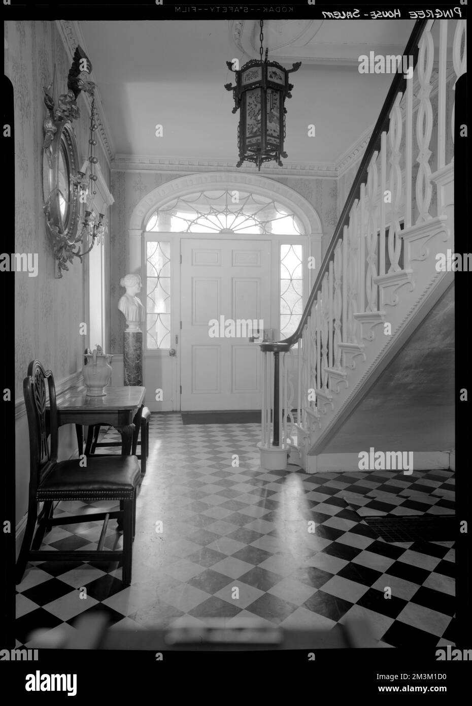 Old house hallway Black and White Stock Photos & Images - Alamy