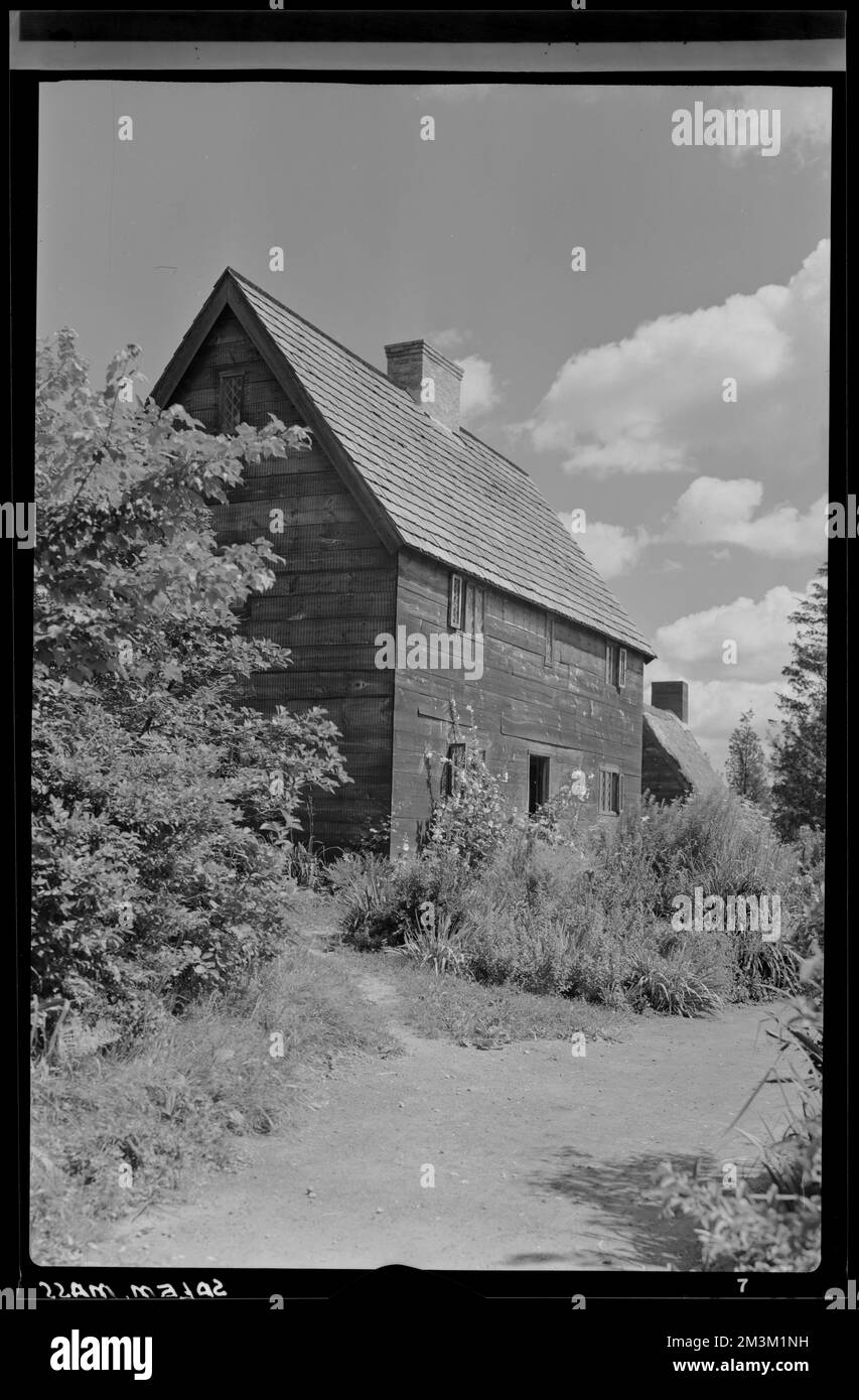 Pioneer Village, House exterior , Openair museums, Dwellings. Samuel