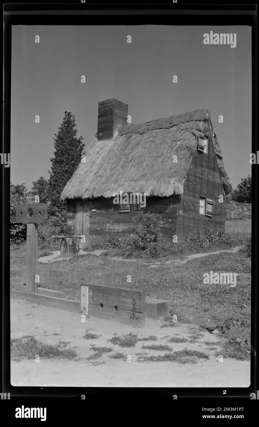 Pioneer Village, exterior of house , Architecture, Dwellings, Openair