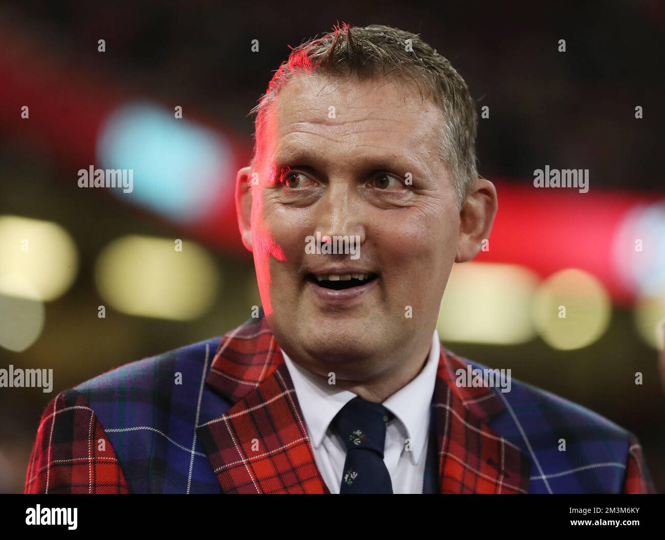 File photo dated 03-11-2018 of Doddie Weir. The 'inspirational' Weir earned 61 caps for Scotland and scored two tries against New Zealand at the 1995 World Cup before with Newcastle he clinched Premiership success three years later. It was in 2017 when Weir's diagnosis with motor neurone disease was revealed and his foundation would go on to raise £8million for MND research. His appearance at Murrayfield for Scotland's Autumn Nations Series fixture with New Zealand proved his final public outing before his death at the age of 52. Issue date: Friday December 16, 2022. Stock Photo