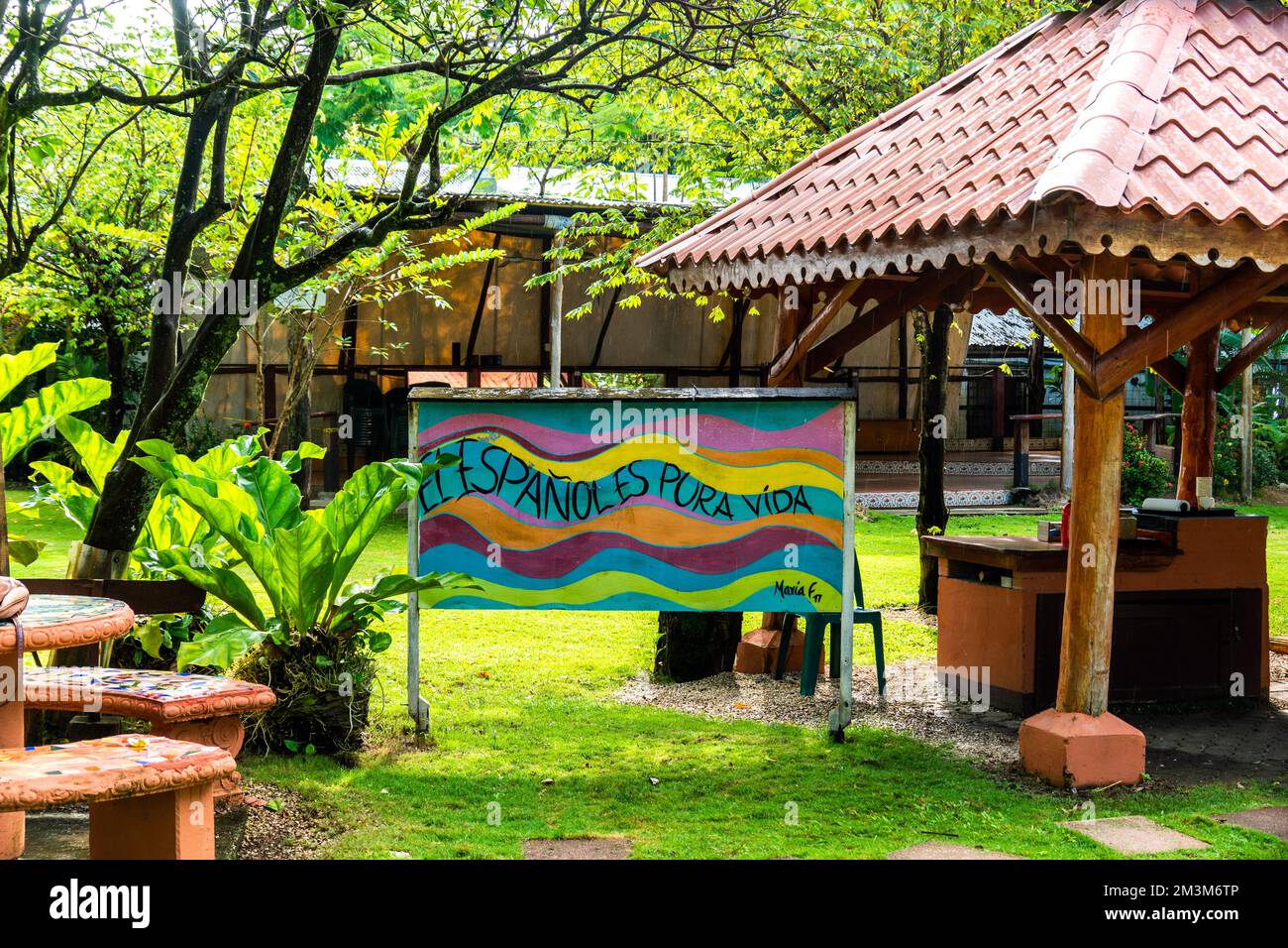 Life in Samara Costa Rica Stock Photo Alamy