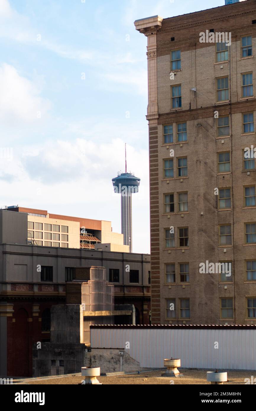 Aerial tour downtown san antonio hi-res stock photography and images ...
