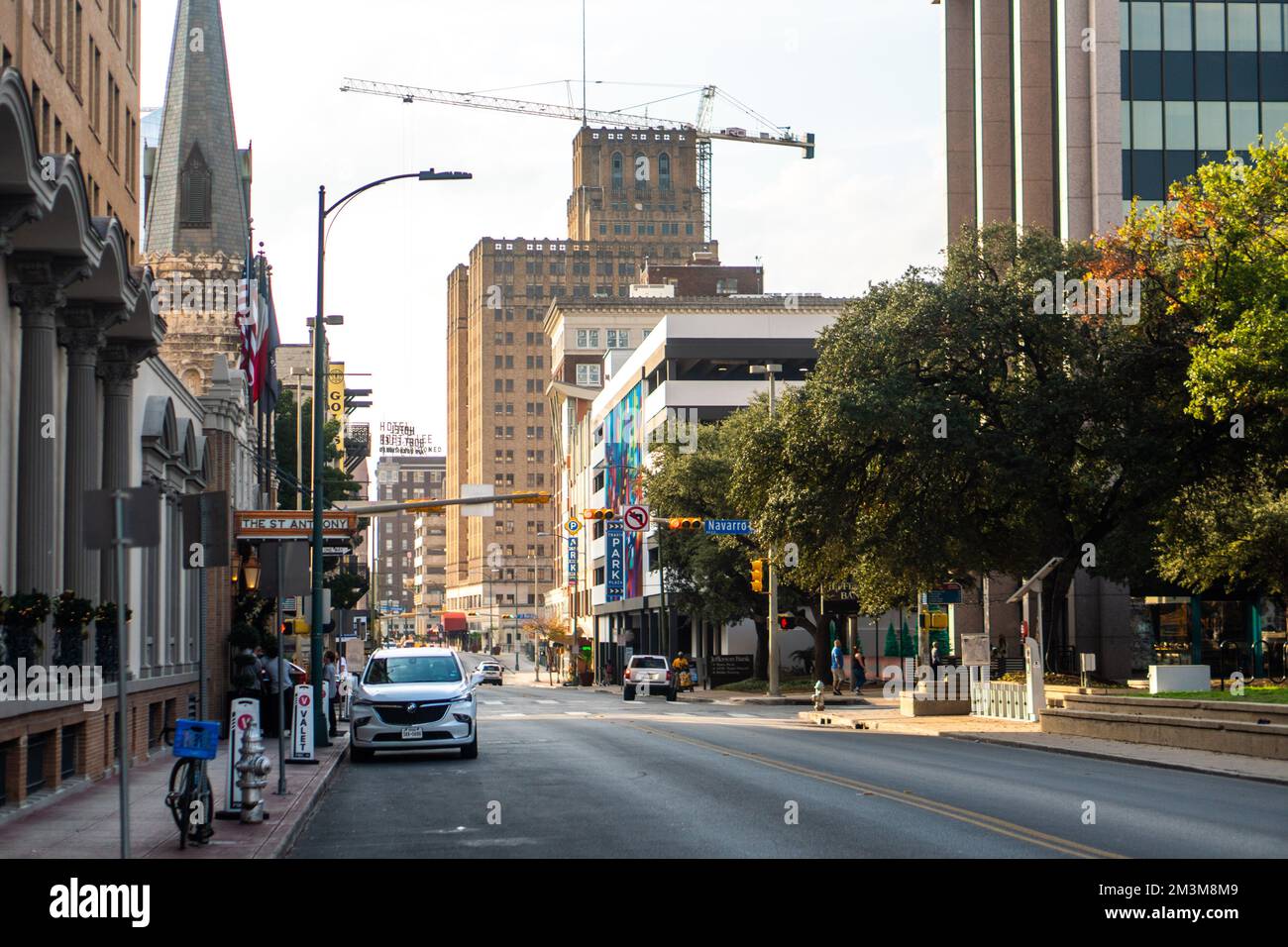 Aerial tour downtown san antonio hi-res stock photography and images ...